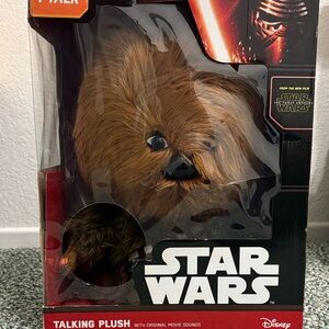 NIB Star Wars Brown Chewbacca Plush with Sounds